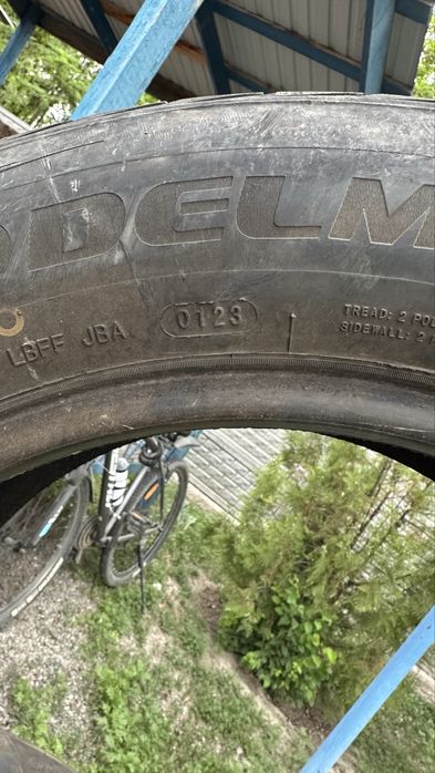 225/60/17 летние шины 3 шт