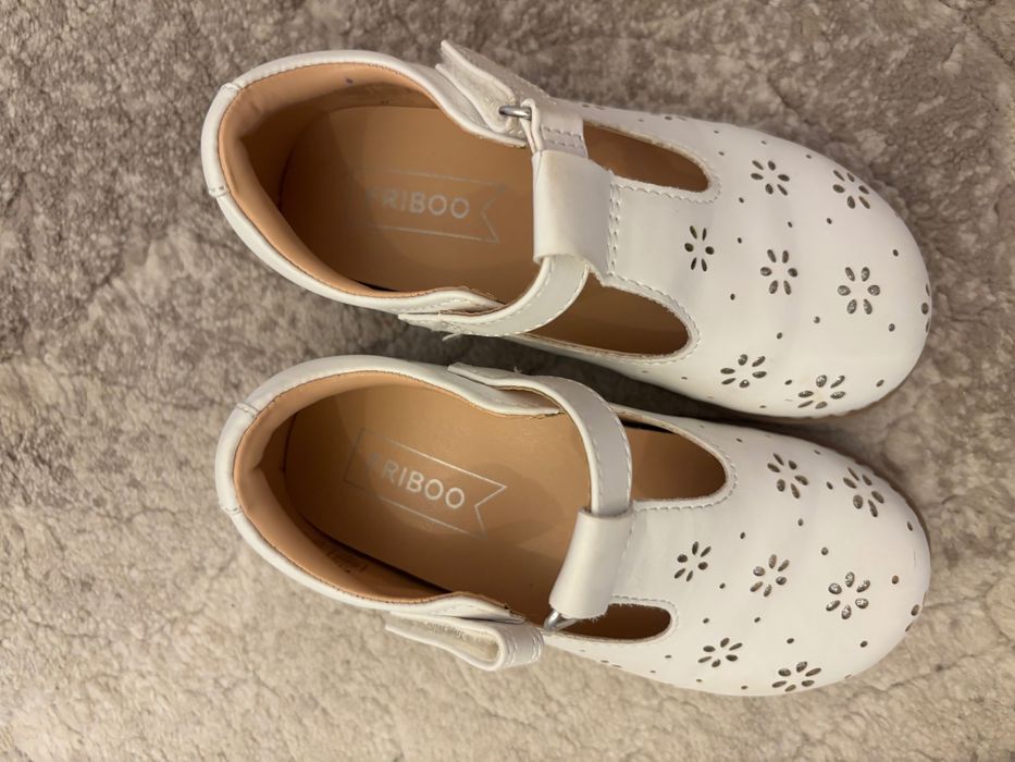 Balerini albi fete copii vara