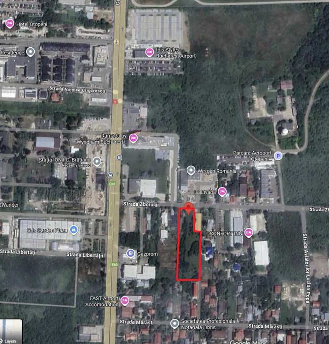 Teren Intravilan 3.5K mp Otopeni/Strada Zborului, Langa Metrou