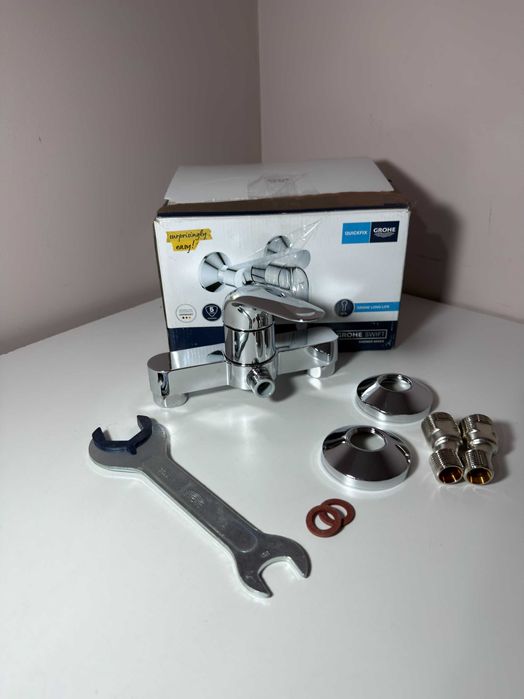 Baterie dus Grohe Swift, aparenta, crom, 24333001