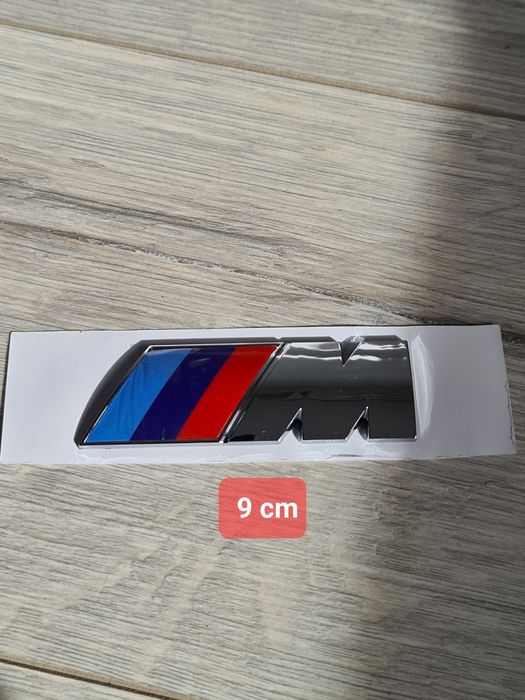 Emblema-Sigla-Logo-Crom-Bmw-M-Power-Performance-Spate-9-cm