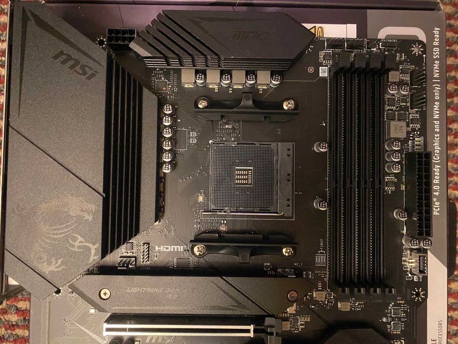 MSI MPG B550 GAMING PLUS + RYZEN 5 5600G (4.4GHz), 65W, AM4