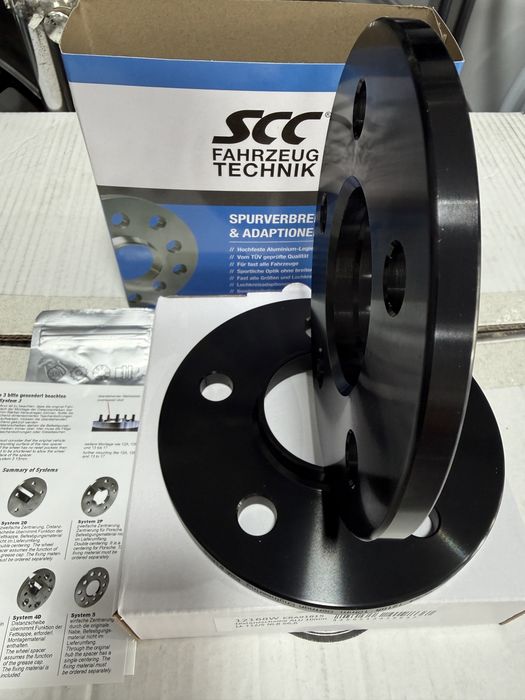 2 Distantieri SCC Germania 5x120 grosime 10 mm BMW F certificare TUV