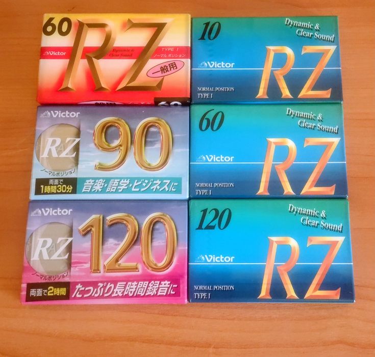 Аудиокассеты компании Victor