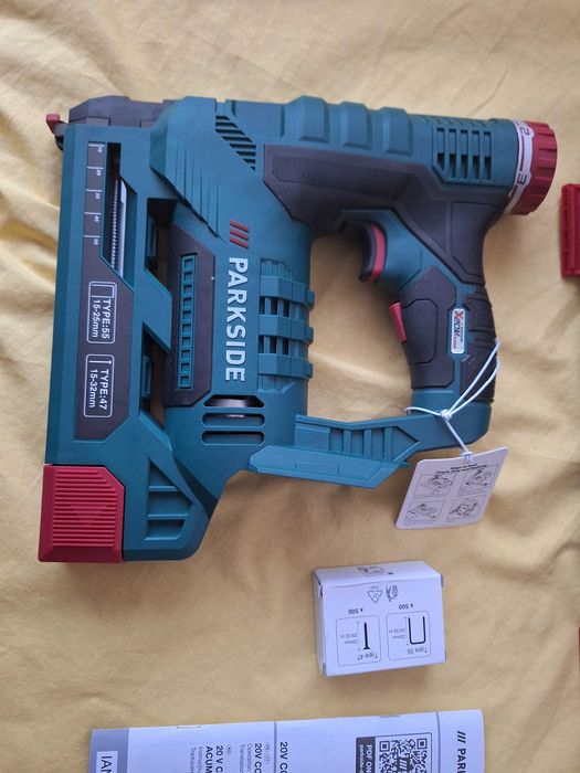 Pistol / Capsator  Parkside model  20 V PAT 20-Li A1