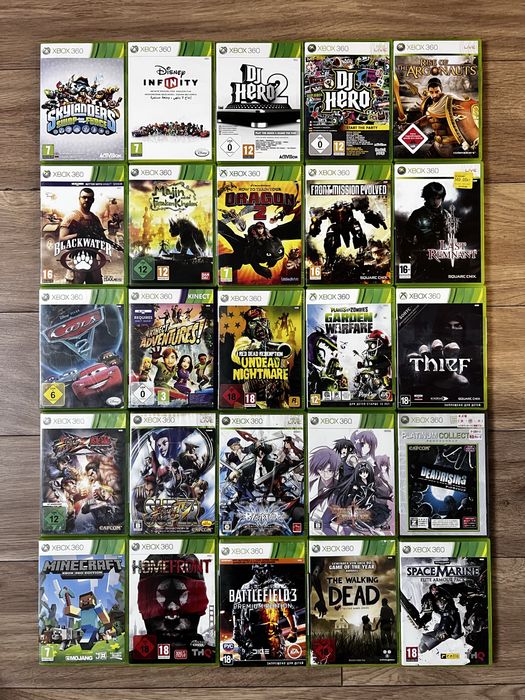 Игры на Xbox 360 лицензия