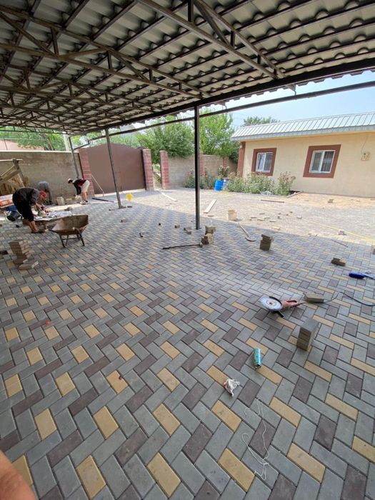 Укладка брусчатки любой сложности