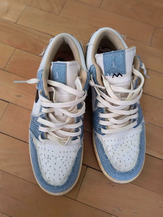 Vand Nike Air Jordan 1 Low SE  Sashiko Denim