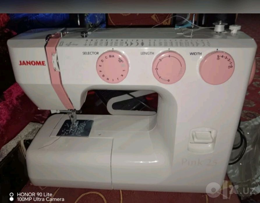 Janome tikuv mashinasi holati zor deyarli ishlatilamagan