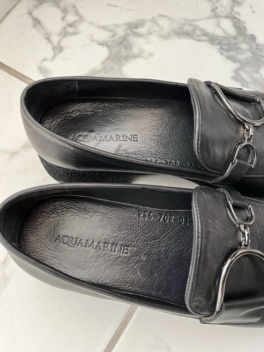 Дамски мокасини Aquamarine естествена кожа, 37