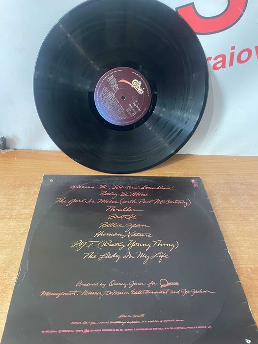 Disc Vinyl Michael Jackson  -Thriller