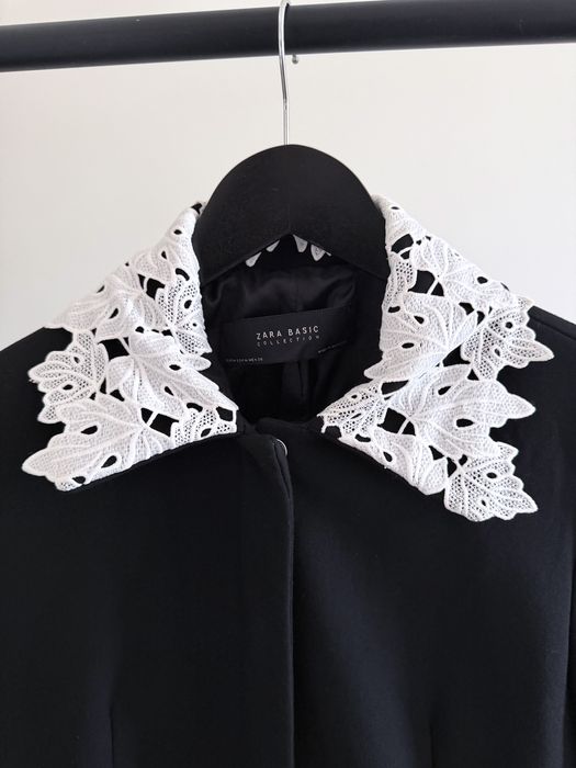 ZARA блейзер/връхно с дантела