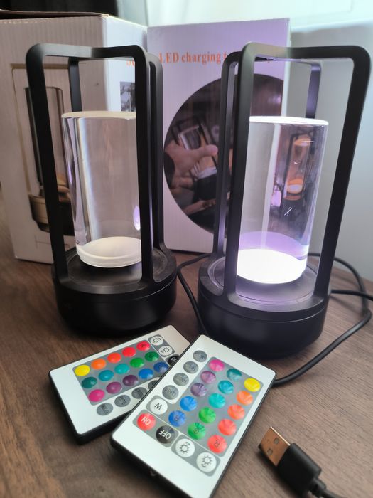 Настолни цветни лампи