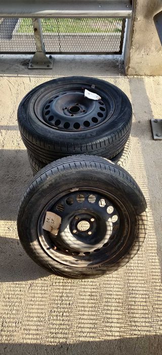 Jante Opel tabla R15 6Jx15 H2 ET49 + anvelope de vara Nexen 195/60 R15