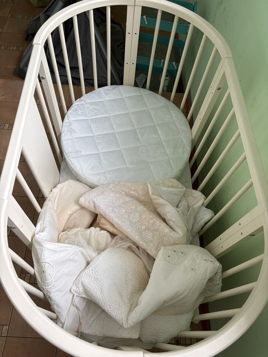 Манеж трансформер с двумя матрасами