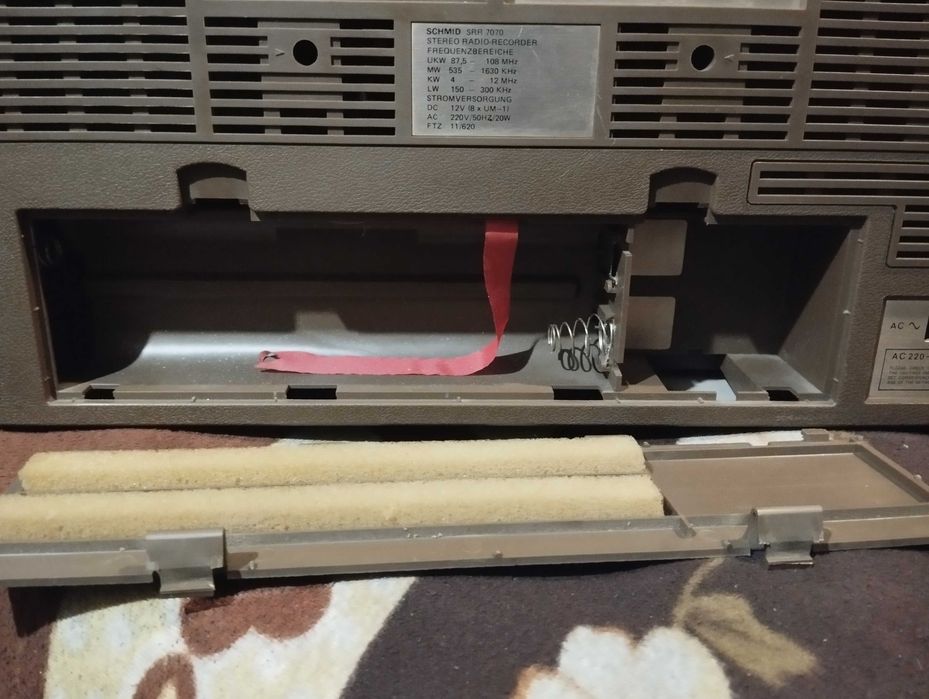 radiocasetofon japonez