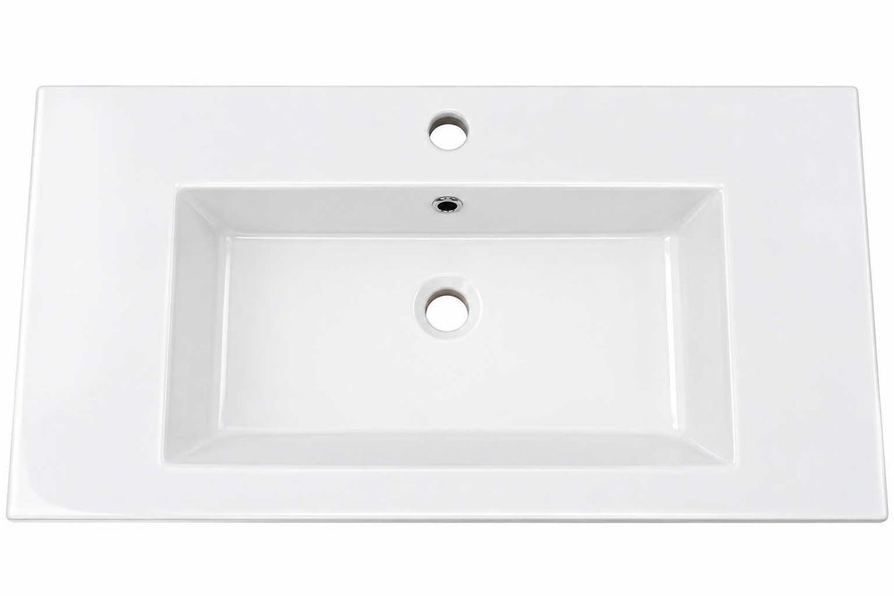 Chiuveta baie din ceramica 81 x 46 cm – Noua, design modern