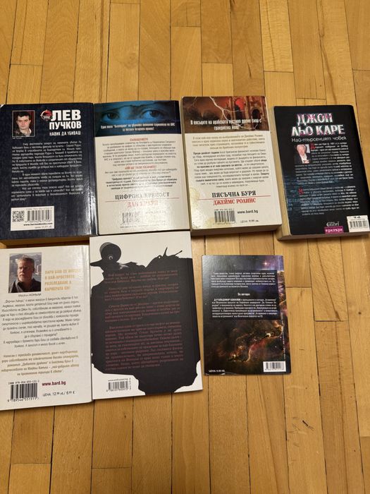 Криминални романи и трилъри