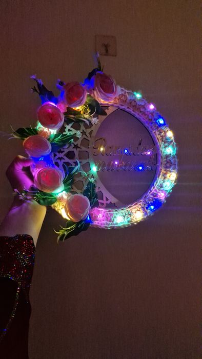 Ramadan mubarak decori  qol ishi