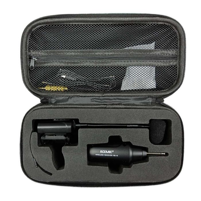 Set Wireless Cardioid condensator microfon pentru Vioara și Viola ACEMIC VT-5 Violin & Alto Shure