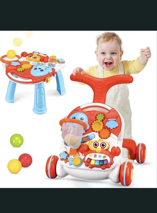 Baby walker / Уокър за бебе 3 в 1 Активна проходилка