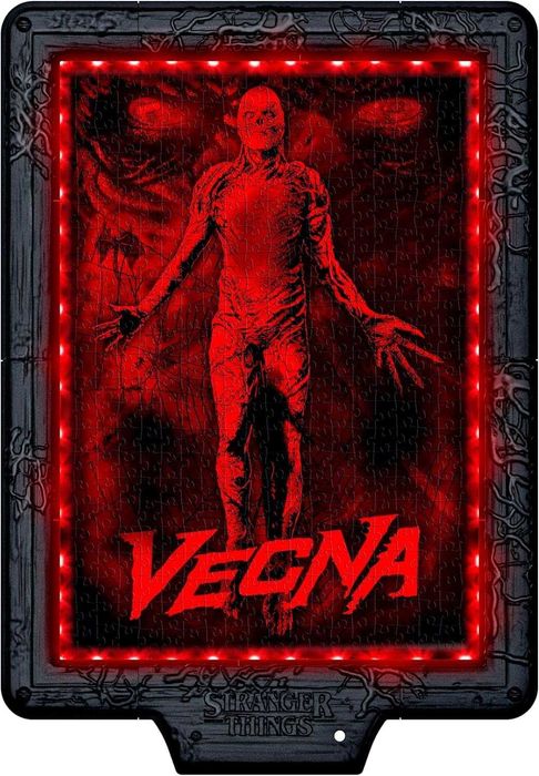 Светещ Пъзел Clementoni Stranger Things - Vecna (с Рамка и LED)