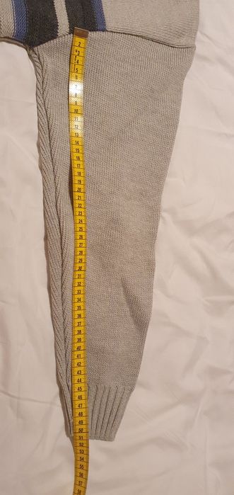 Cardigan nou gros gri  barbati L