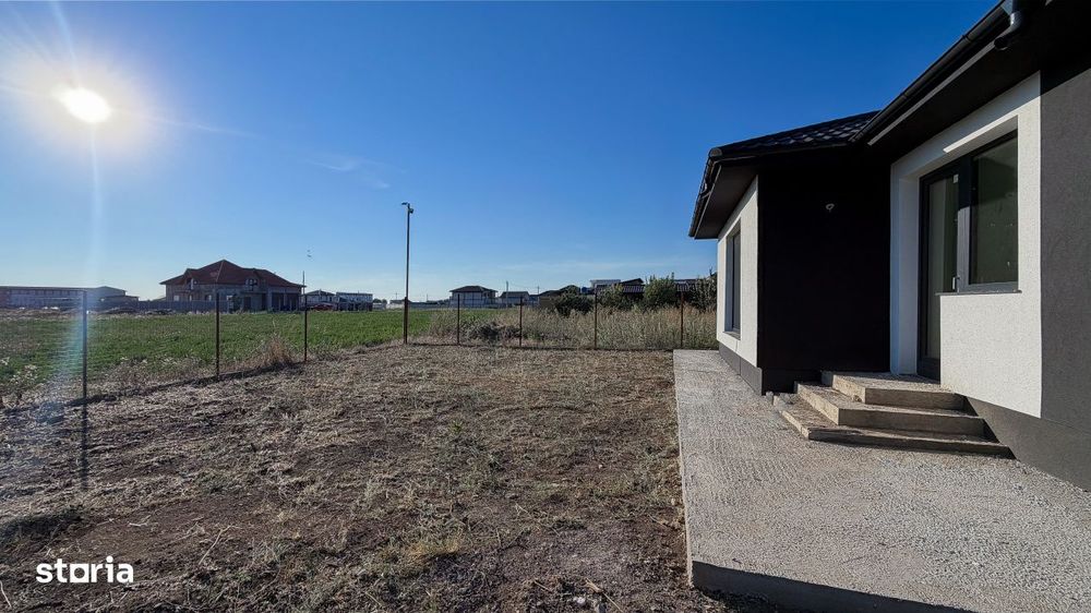 Casa noua cu 4 camere, teren 491 mp – La Alb - Cumpana - cartier nou