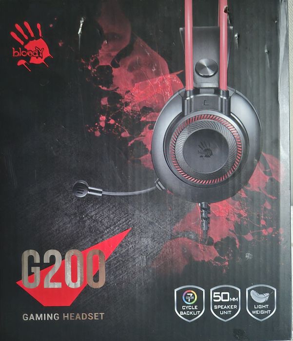 Игровые наушники Bloody G200