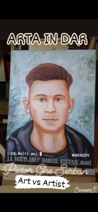 Arta la comanda portrete,ilustratii, schițe, tablouri, picturi pepanza