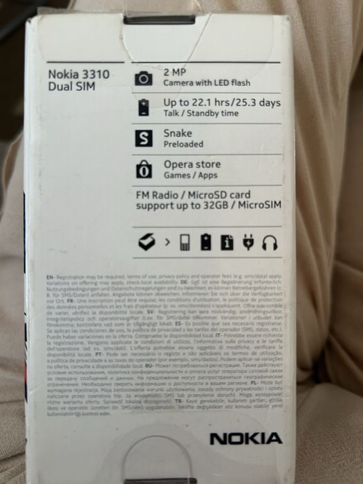 Telefon Nokia 3310 (2017) Dual SIM - Nou, în cutie, Rosu (Warm Red)