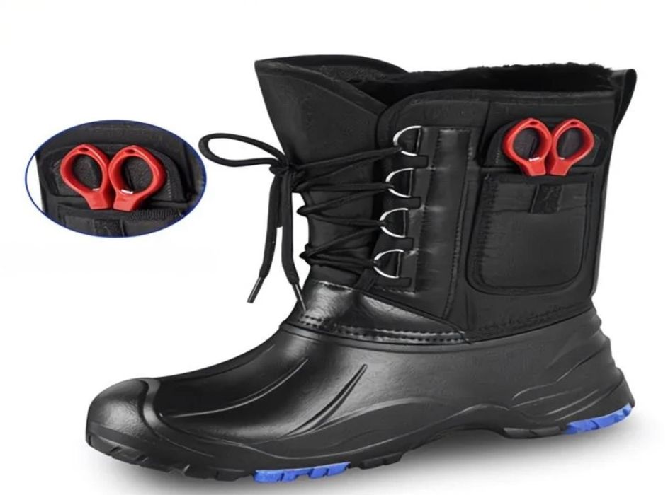 Резиновые сапоги зимние