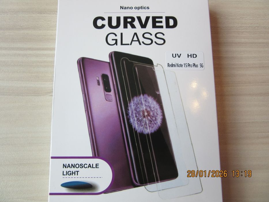 Xiaomi Redmi Note 15 Pro+ Pro 4G / UV Стъклен протектор с течно лепило