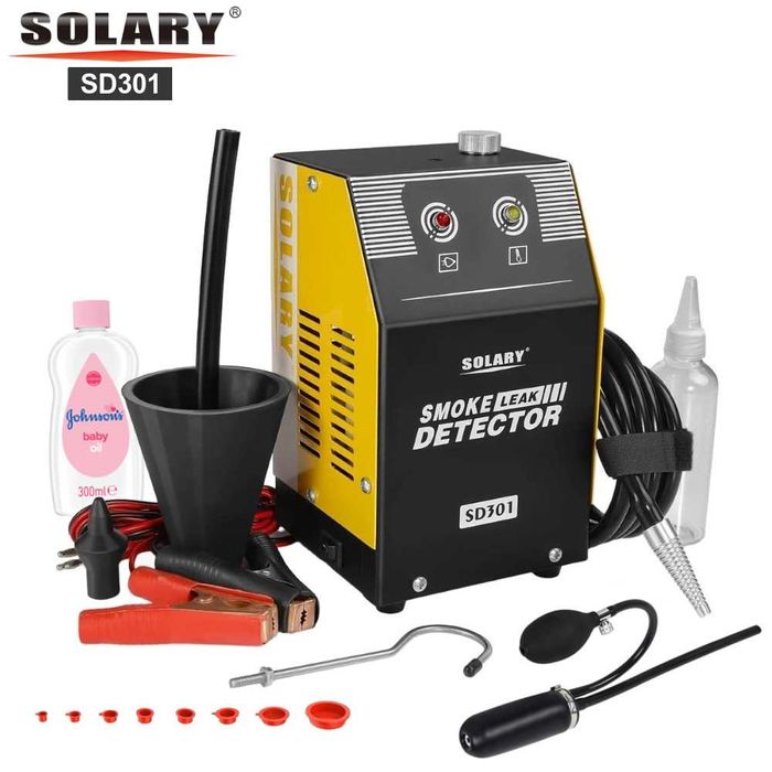 Пушек машина за откриване на течове. Димен тестер на турбо пътища