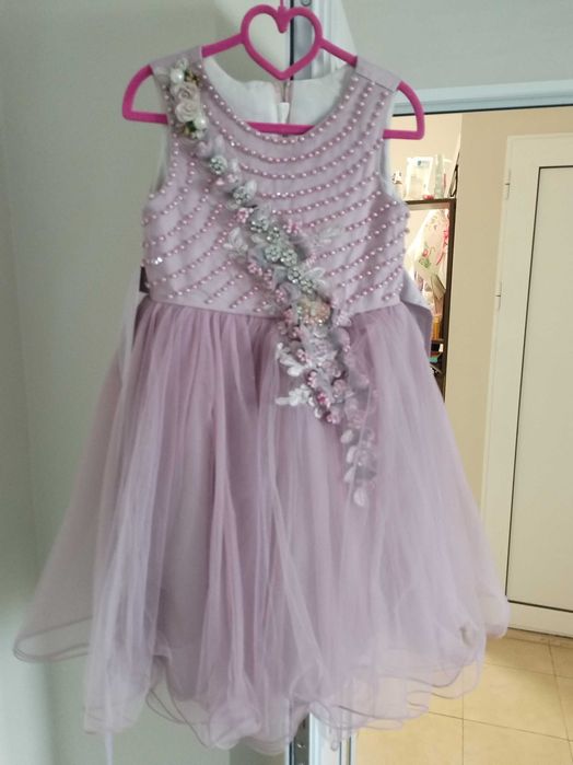 Официална детска рокля 128