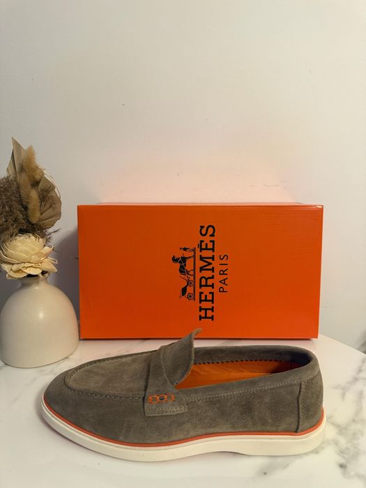 Mocasini Hermes Piele Naturala Doar Masura:44