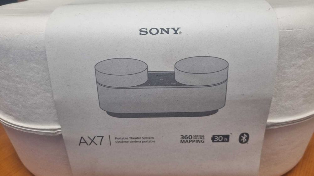 Sistem audio Home Theater portabil Sony HT-AX7-30ore autonomie-SIGILAT