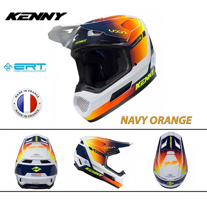 Кросова каска KENNY PERFORMANCE 2026, Full Face Сертифицирана, ФРАНЦИЯ