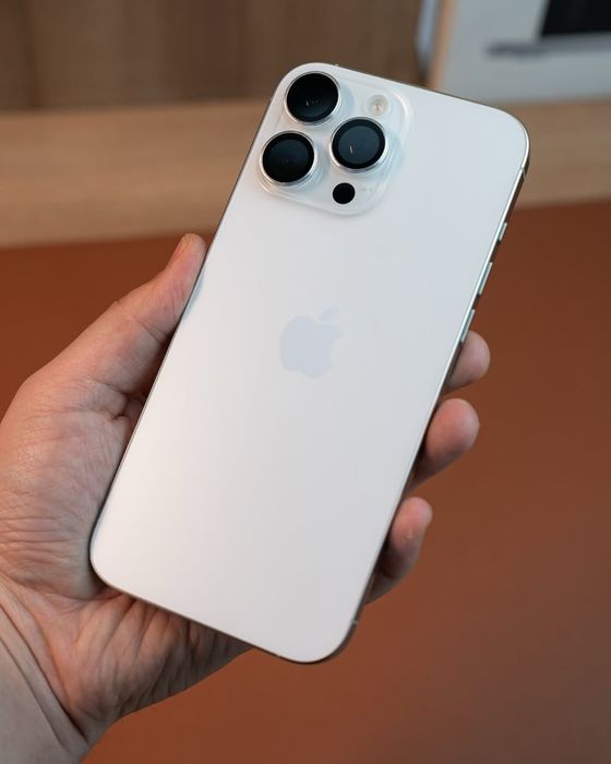 iPhone 16 Pro Max 512gb White Titanium 100%