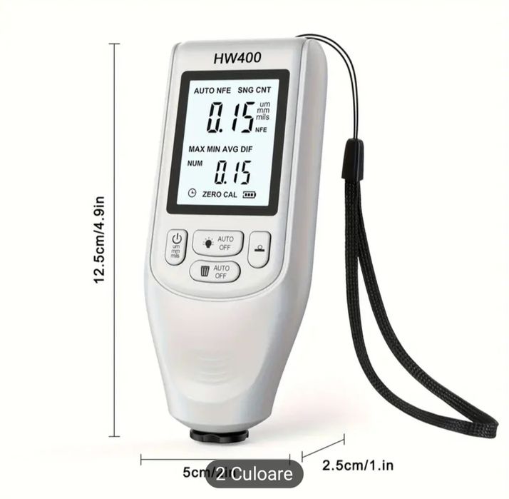 Tester vopsea auto HW400, alb