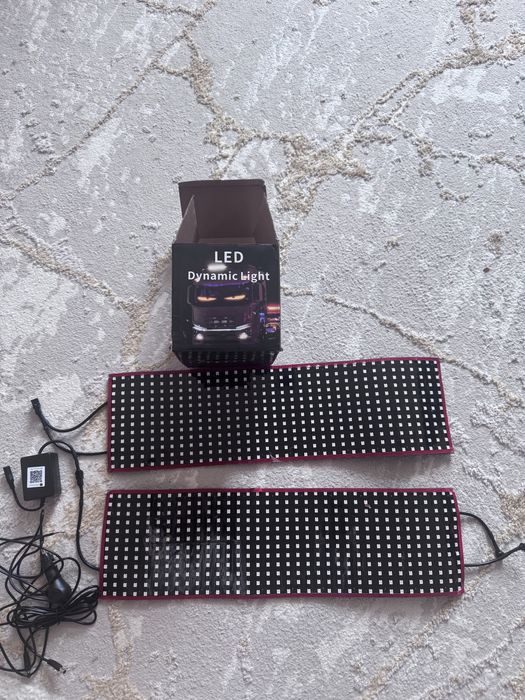 Led глаза на фуру