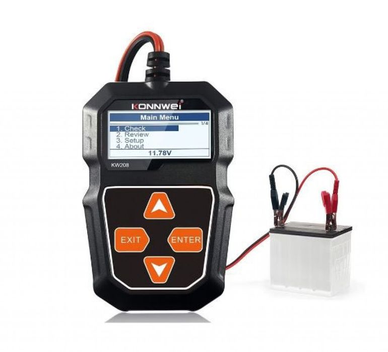 Тестер за автомобилен акумулатор KW210