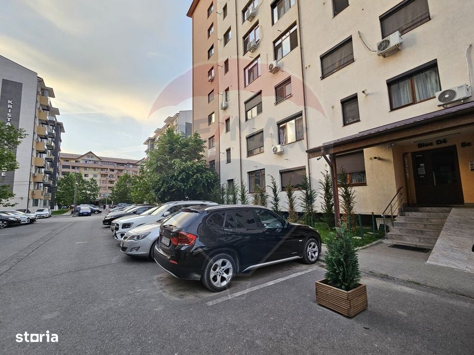 Apartament de vanzare 3 cam mobilat si utilat, parcare si boxa Ghencea