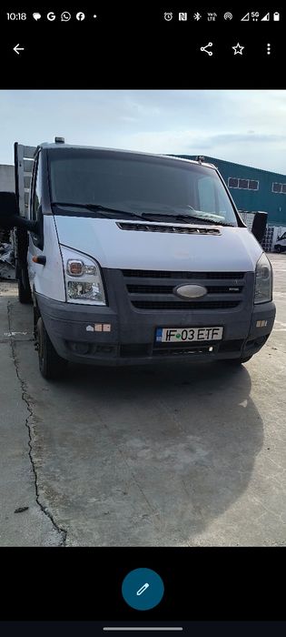 Ford Tranzit Transit 2007 | 2.4 TDCi | Tracțiune Spate | Platformă 4.2m | Impecabil