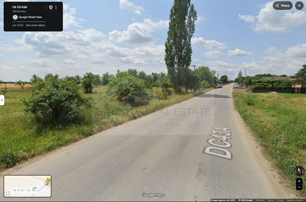 Terenuri de vânzare Răcari, Dâmbovița | 540 mp și 640 mp | 26 euro/mp