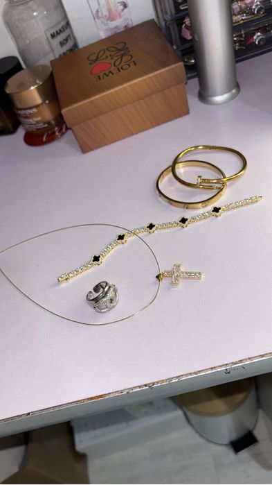 Inoxinoxidabil Placat cu aur de 14k rezistente la apă