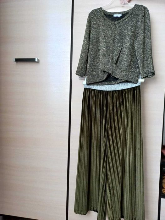 Костюм праздничный брючки кюлоты