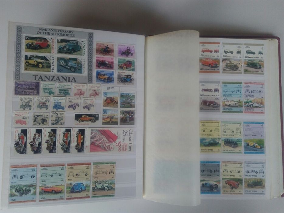 Разпродажба на най-богатата колекция от пощенски марки с автомобили