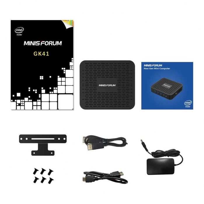 Mini PC MINISFORUM GK41 Celeron J4125 SSD 128GB RAM 8GB | TrueGSM