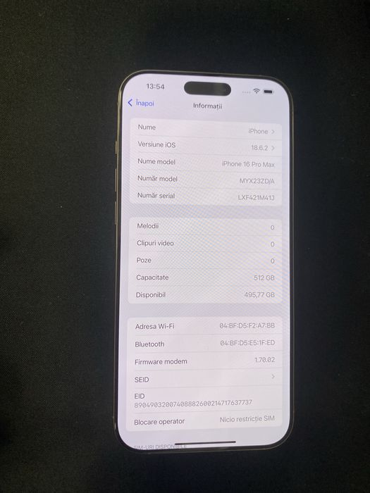 Apple iPhone 16 Pro Max 512Gb id-XXL5145